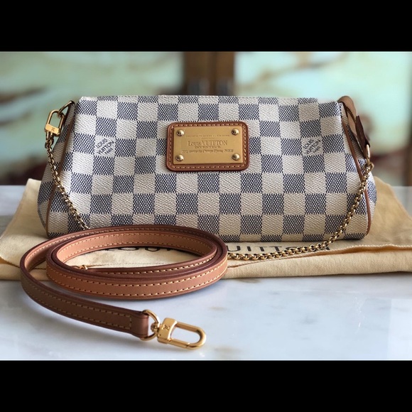 ❗️SOLD❗️Louis Vuitton Eva Damier Azur - Picture 2 of 6